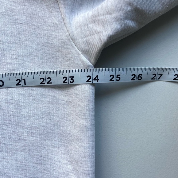 Varley Betsey Sweat Double Soft Sweatshirt Mock Neck Waist Tie Lounge Cozy Sz XL - Picture 12 of 13